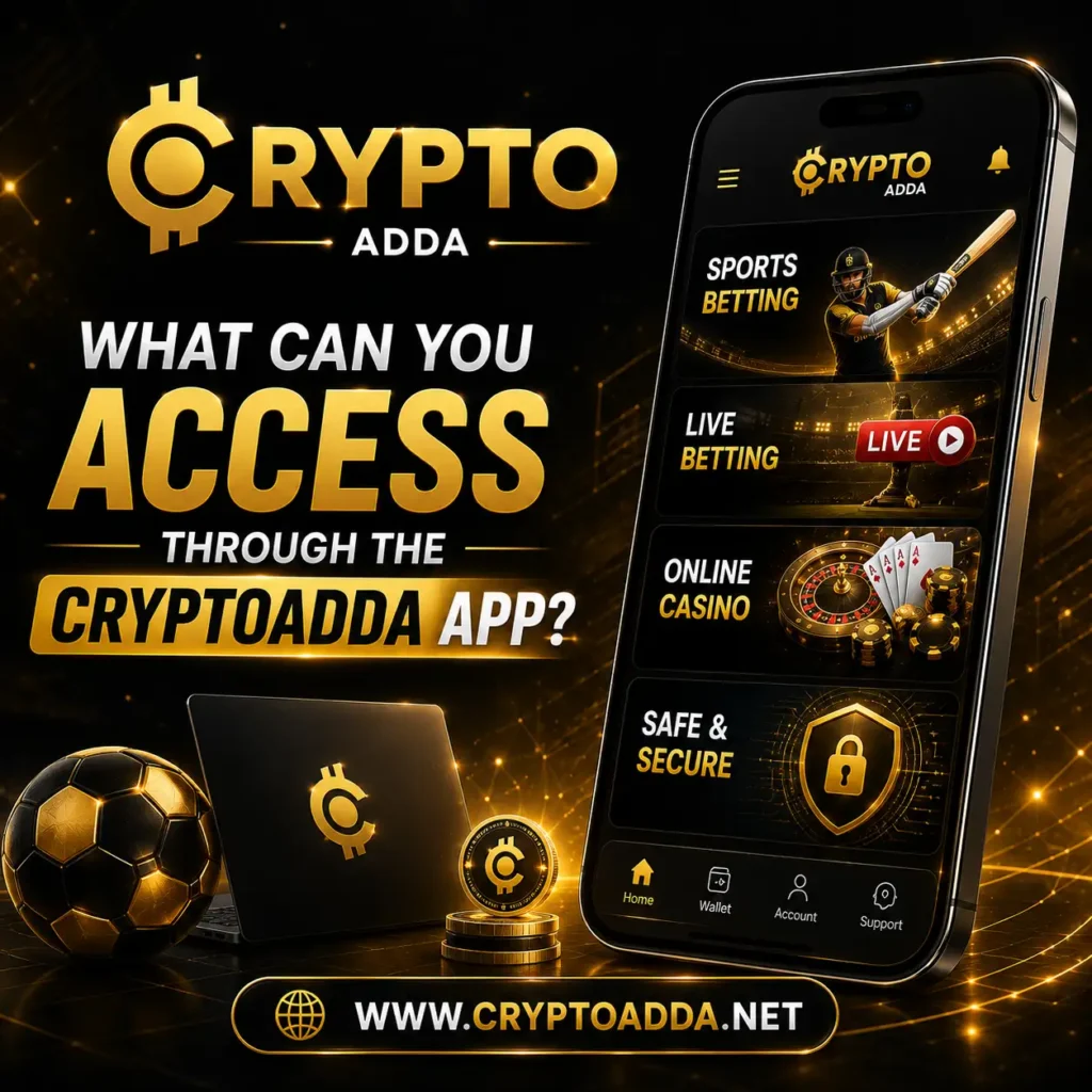 What Can You Access Through the Cryptoadda App